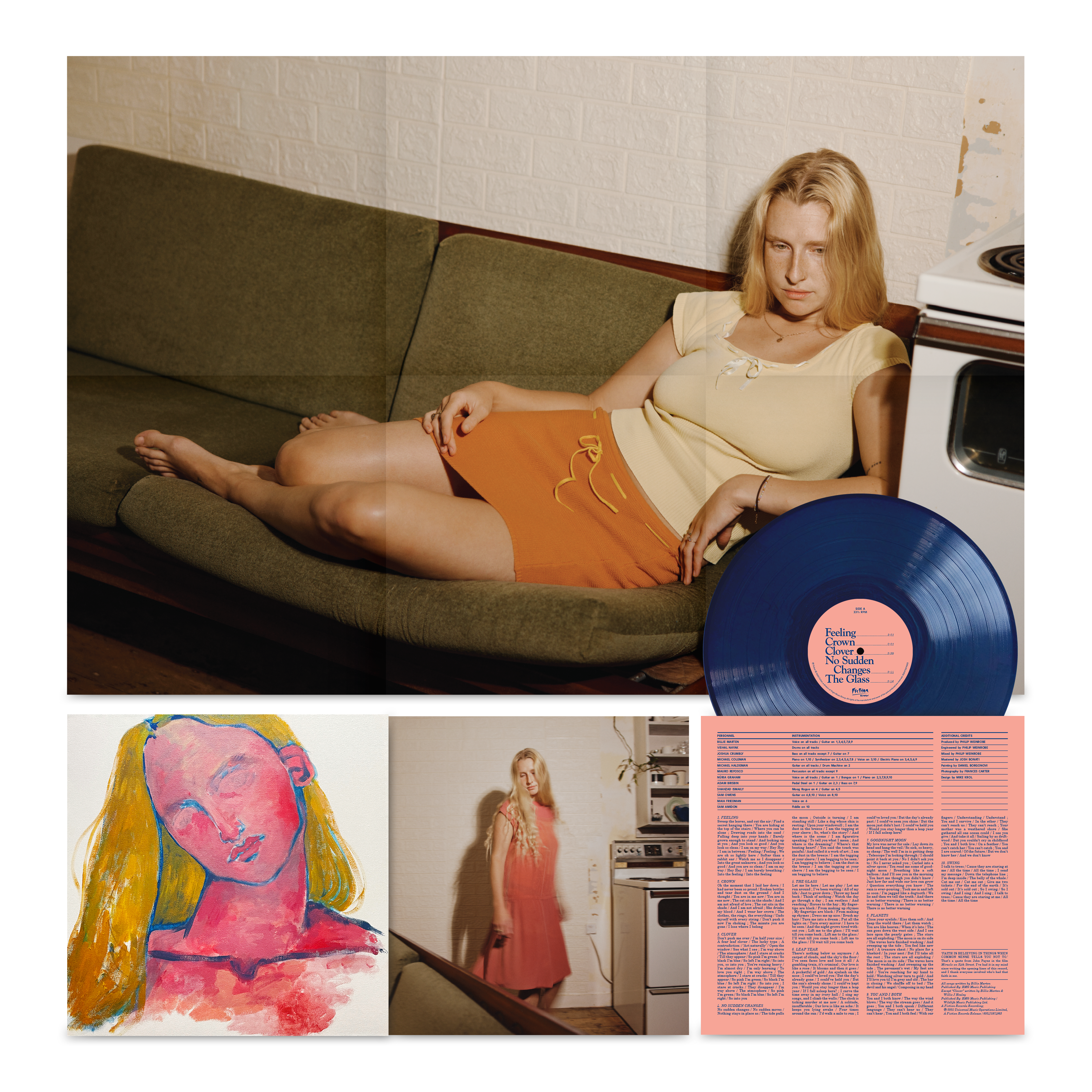 Dog Eared Vinyl LP (Deep Ocean Blue)