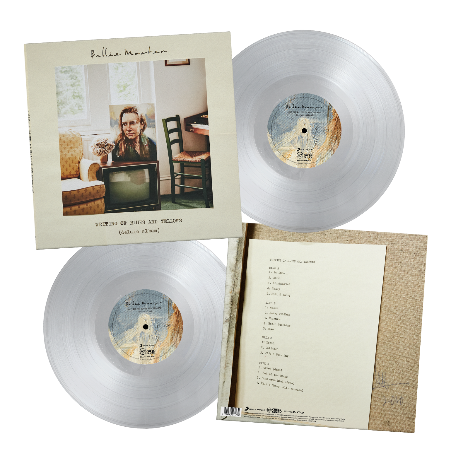 [DELUXE] Writing Of Blues And Yellows Vinyl 2XLP